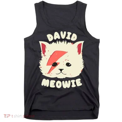 David Meowie Tank Top