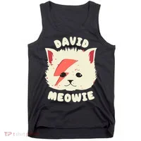 David Meowie Tank Top thumb 0
