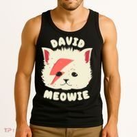 David Meowie Tank Top thumb 3