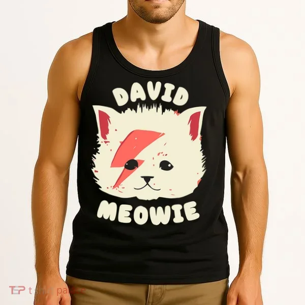 David Meowie Tank Top