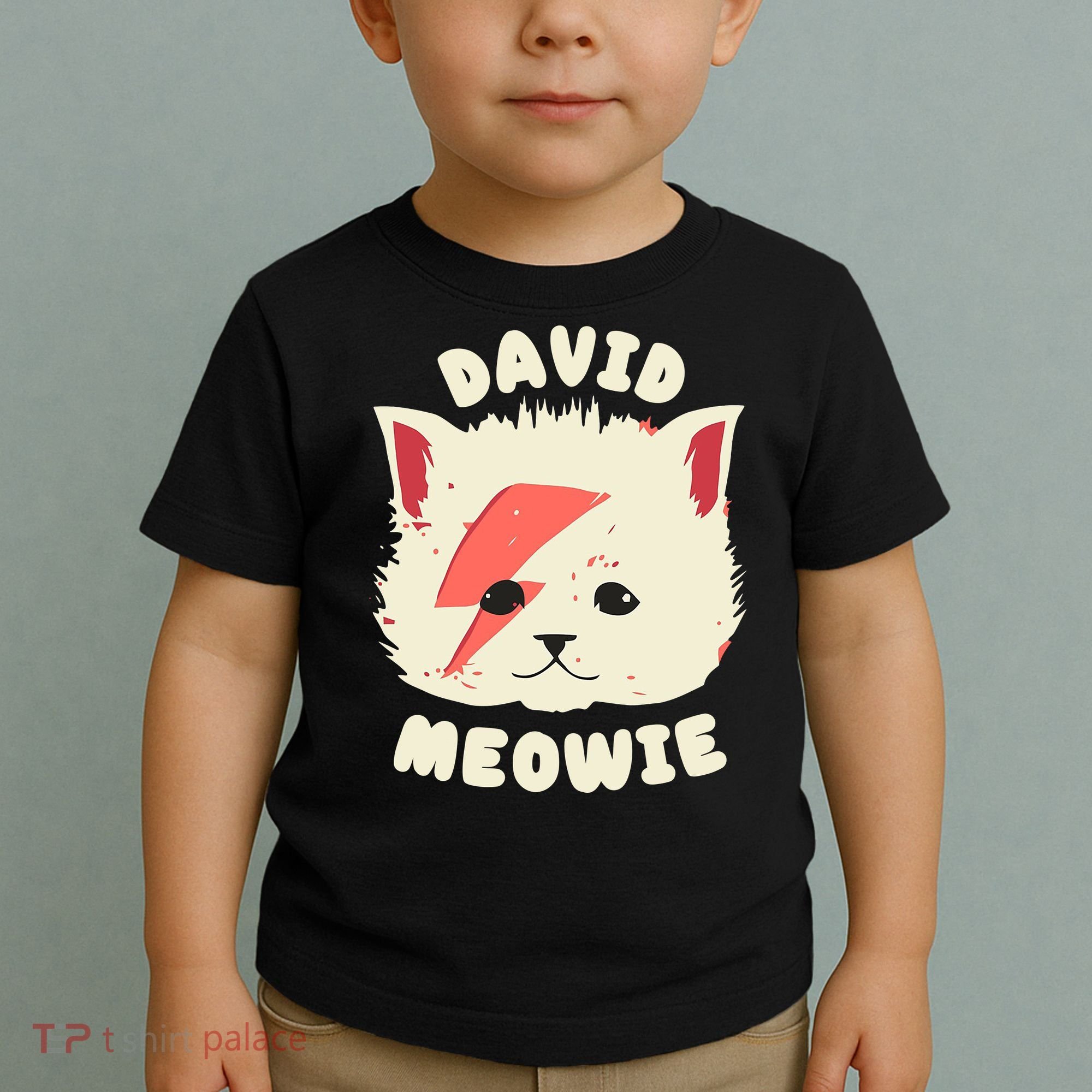 David Meowie Toddler T-Shirt