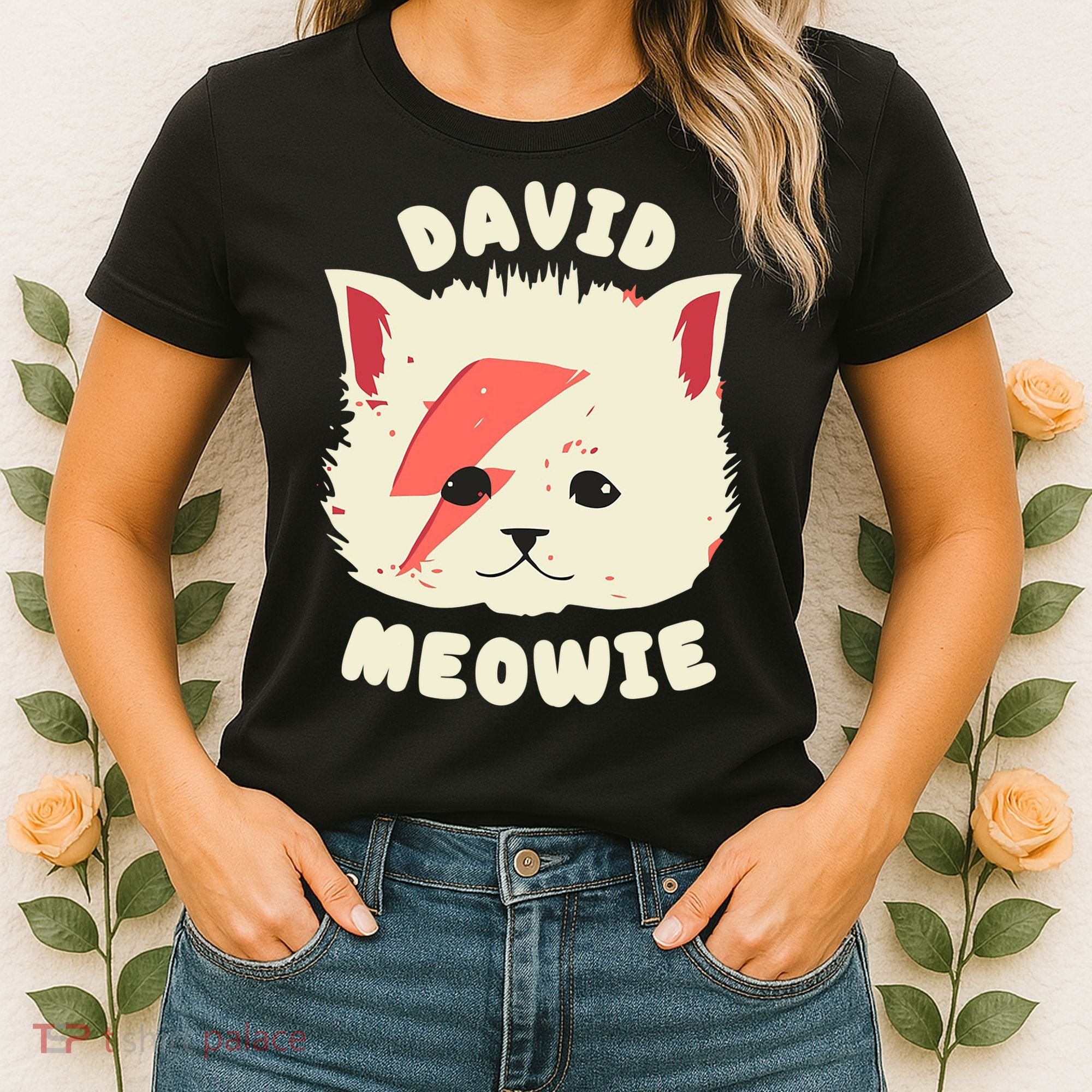David Meowie Women's T-Shirt