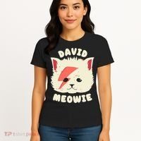 David Meowie Women's T-Shirt thumb 4