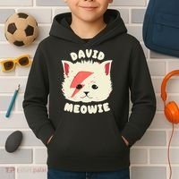 David Meowie Kids Hoodie thumb 2