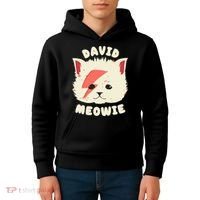 David Meowie Kids Hoodie thumb 4