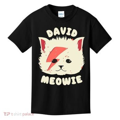 David Meowie Kids T-Shirt