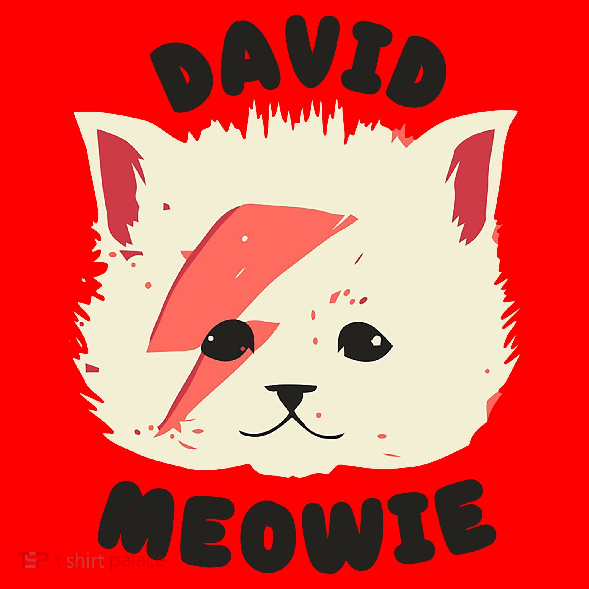 David Meowie Santa Hat