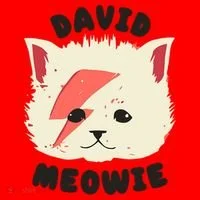 David Meowie Santa Hat thumb 1
