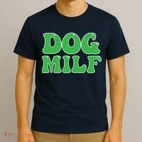 Dog Milf Dog Mom Funny For Wo T-Shirt thumb 3