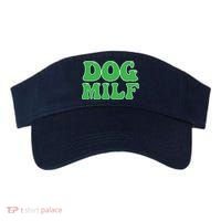 Dog Milf Dog Mom Funny For Wo Visor thumb 0