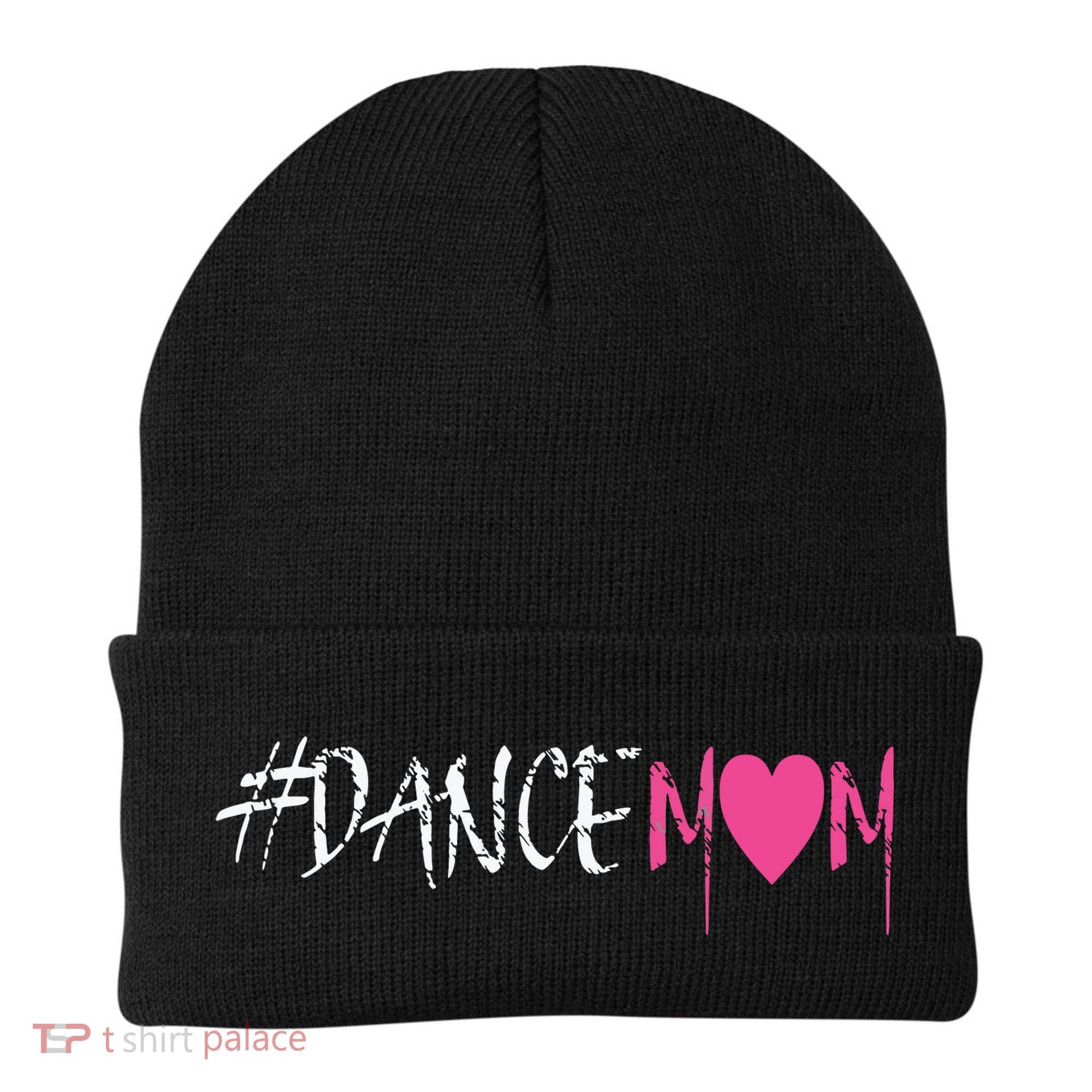 Dance Mom DANCEMOM Tee For Proud Fan Moms Of Dancers Beanie