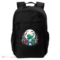 Dabbing Monsters Dance Halloween Gift Backpack thumb 0