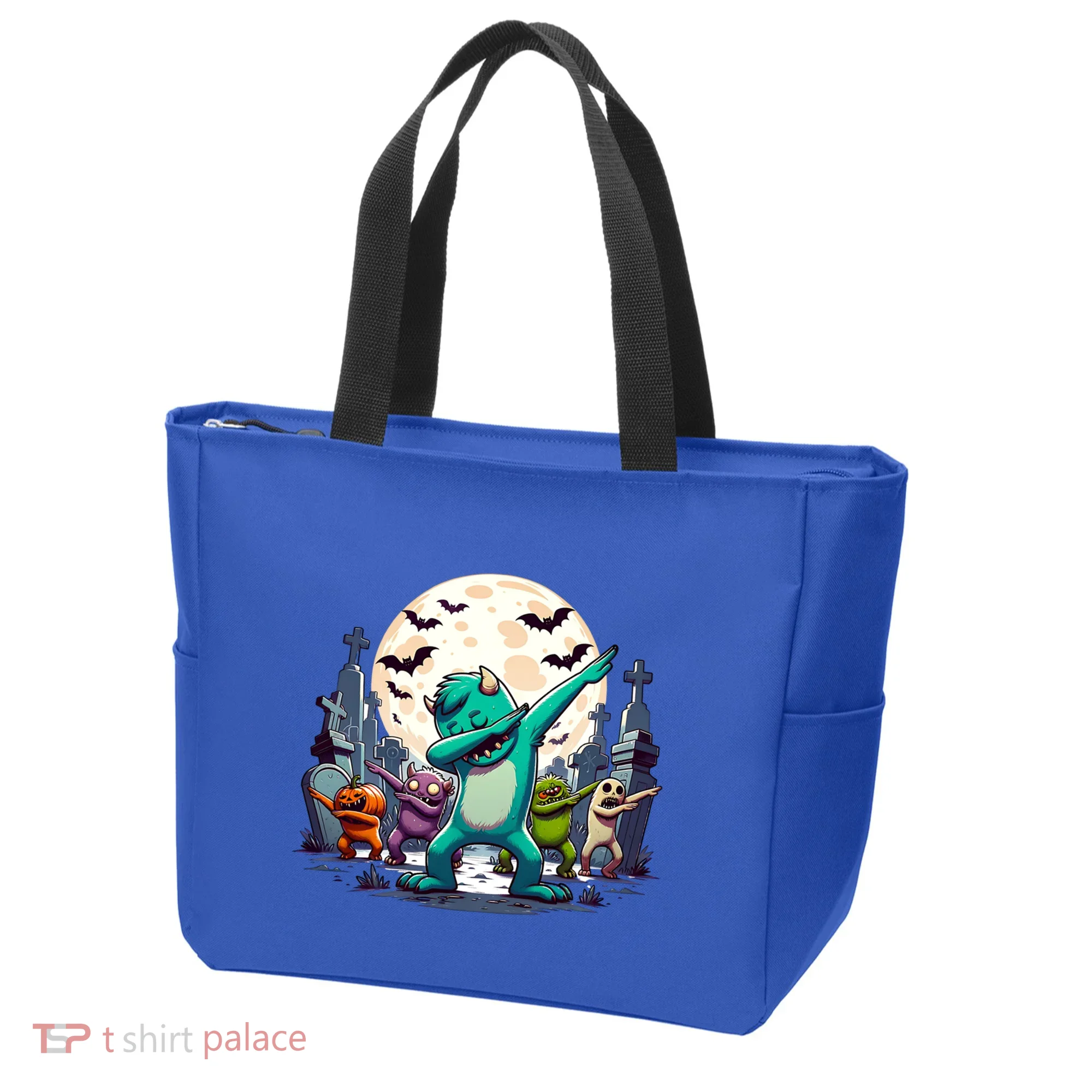 Dabbing Monsters Dance Halloween Gift Tote Bag