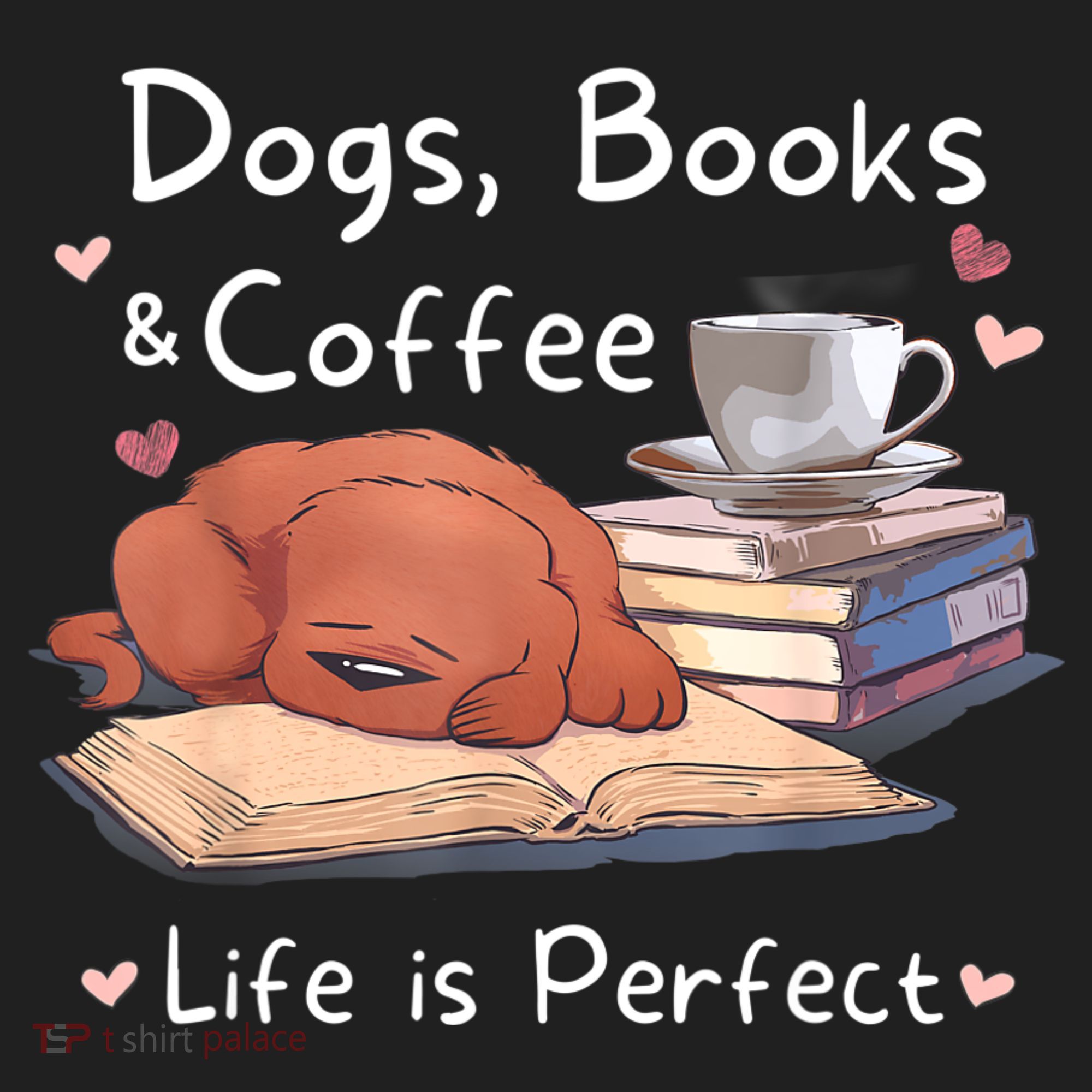 Dog Mom Dad Dogs Books Coffee Hat
