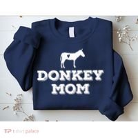 Donkey Mom Donkey Gifts For Donkey Lovers Donkey Outfit Sweatshirt thumb 2