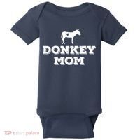 Donkey Mom Donkey Gifts For Donkey Lovers Donkey Outfit Baby Bodysuit thumb 0