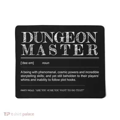 Dungeon Master Definition Mousepad