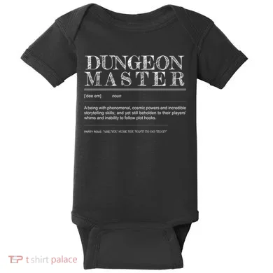 Dungeon Master Definition Baby Bodysuit