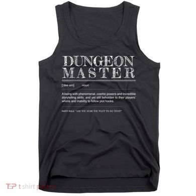 Dungeon Master Definition Tank Top