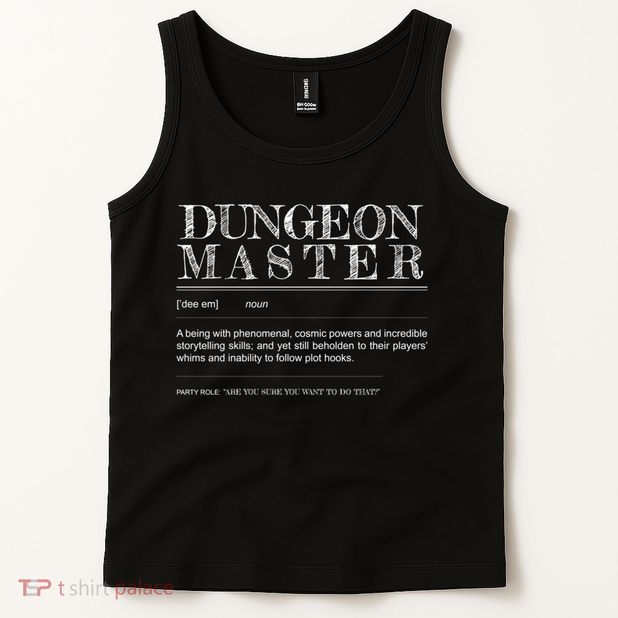Dungeon Master Definition Tank Top