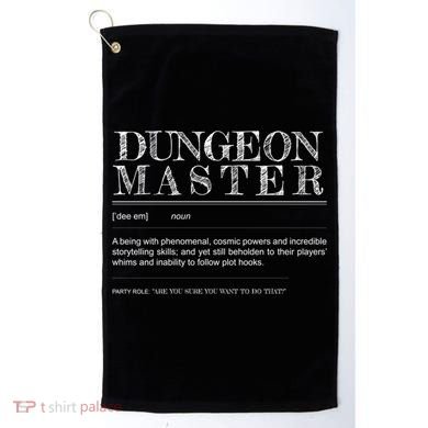 Dungeon Master Definition Golf Towel