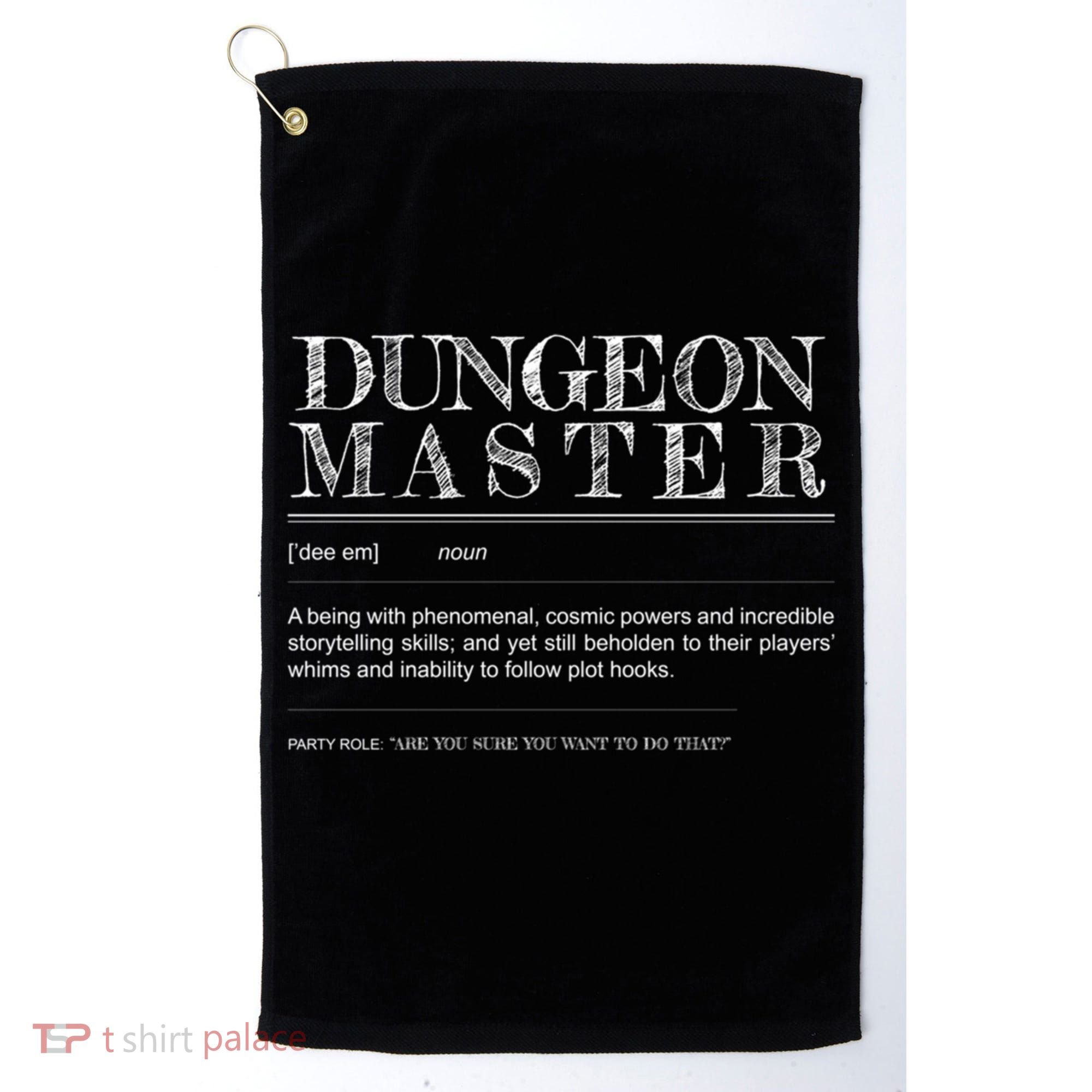 Dungeon Master Definition Golf Towel