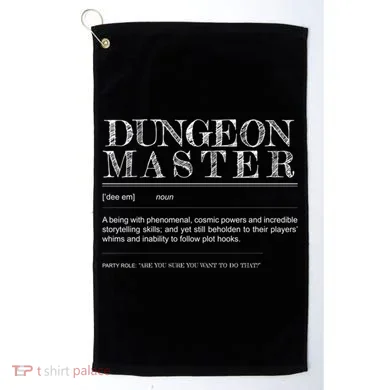 Dungeon Master Definition Golf Towel