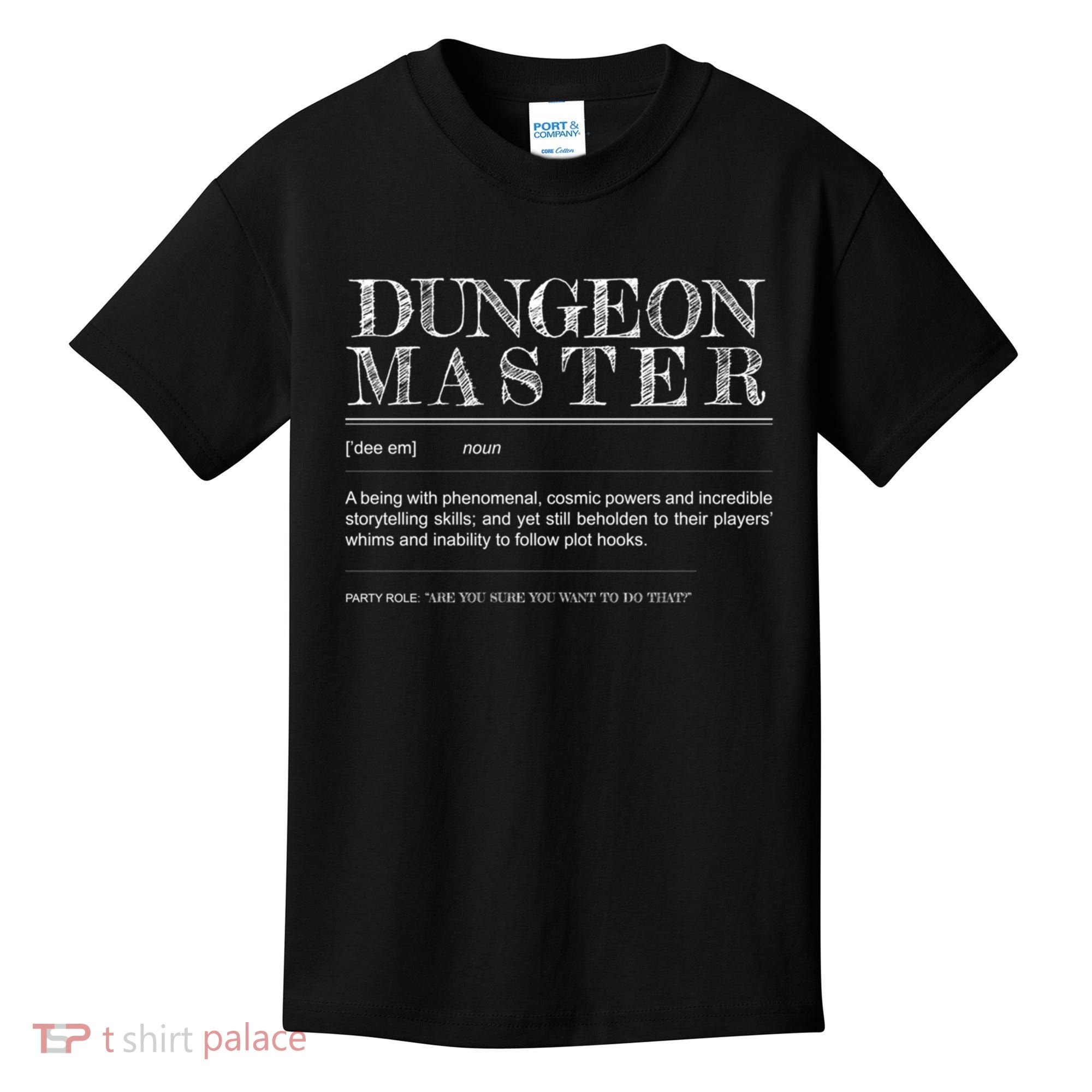 Dungeon Master Definition Kids T-Shirt