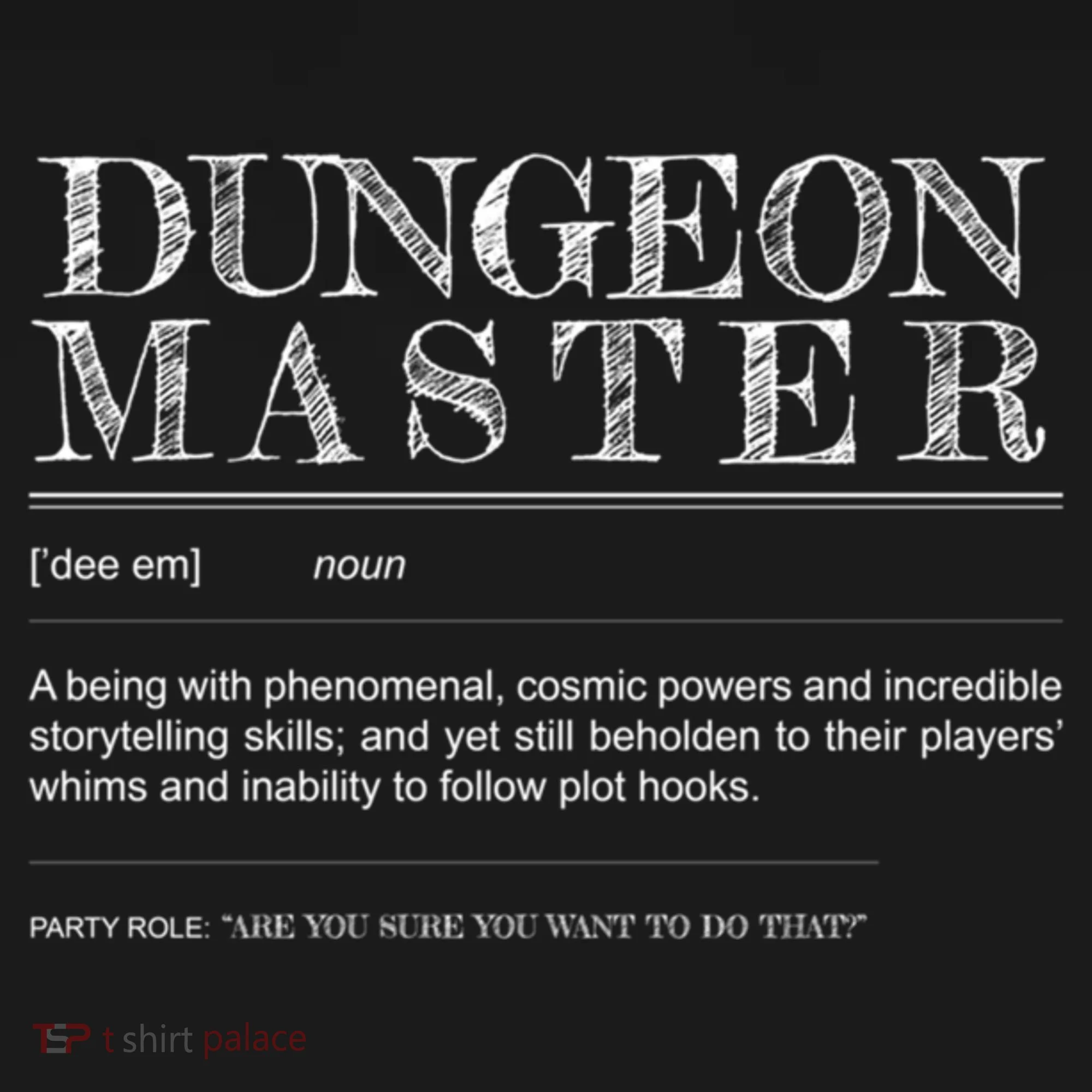 Dungeon Master Definition Doggie Tank