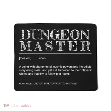 Dungeon Master Definition Mousepad
