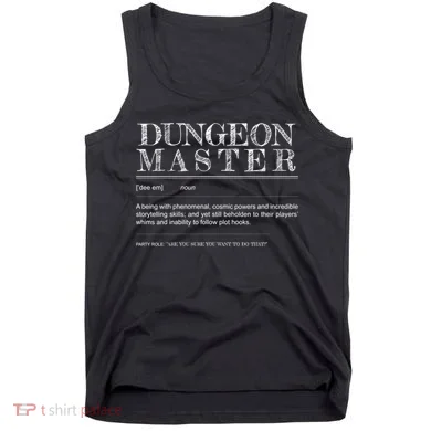 Dungeon Master Definition Tank Top
