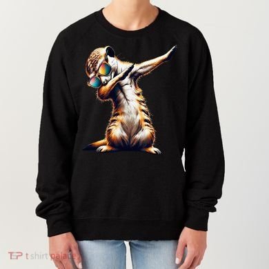 Dabbing Meerkat Dancing Dab Surikate Women's Sweatshirt