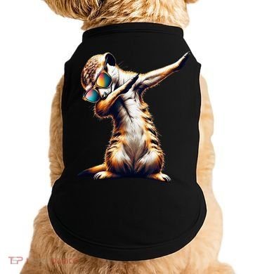 Dabbing Meerkat Dancing Dab Surikate Doggie Tank