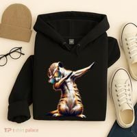 Dabbing Meerkat Dancing Dab Surikate Hoodie thumb 4