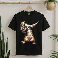 Dabbing Meerkat Dancing Dab Surikate T-Shirt thumb 2