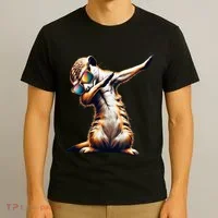 Dabbing Meerkat Dancing Dab Surikate T-Shirt thumb 3