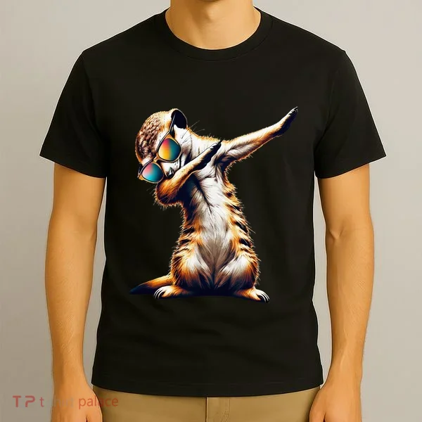 Dabbing Meerkat Dancing Dab Surikate T-Shirt