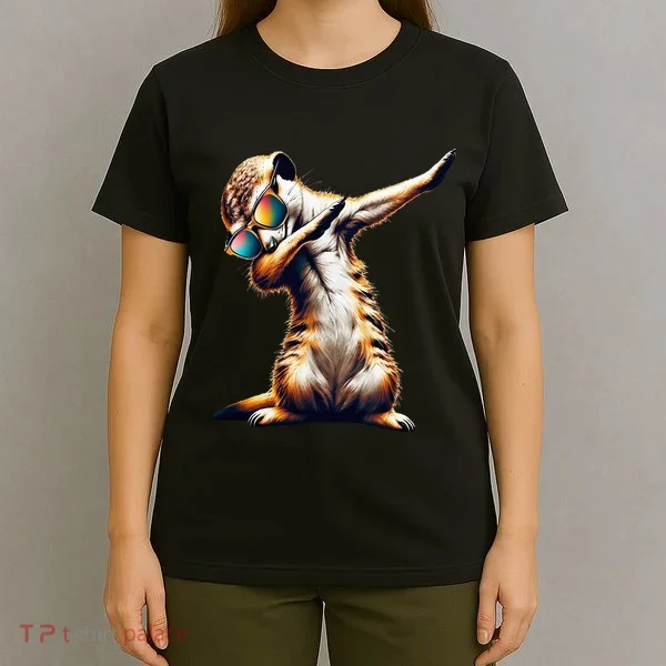 Dabbing Meerkat Dancing Dab Surikate T-Shirt
