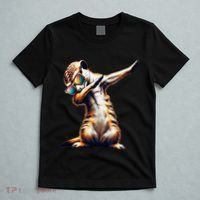 Dabbing Meerkat Dancing Dab Surikate T-Shirt thumb 5