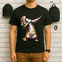 Dabbing Meerkat Dancing Dab Surikate T-Shirt thumb 6