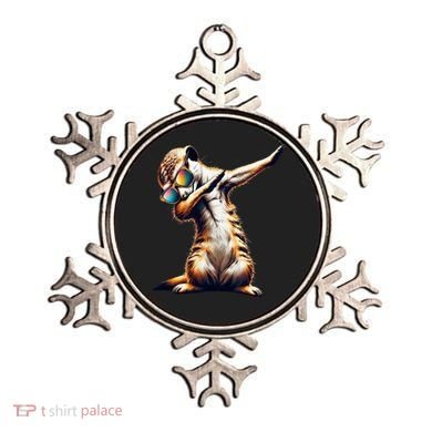 Dabbing Meerkat Dancing Dab Surikate Ornament