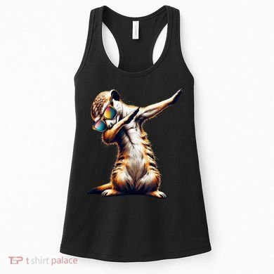 Dabbing Meerkat Dancing Dab Surikate Women's Tank Top