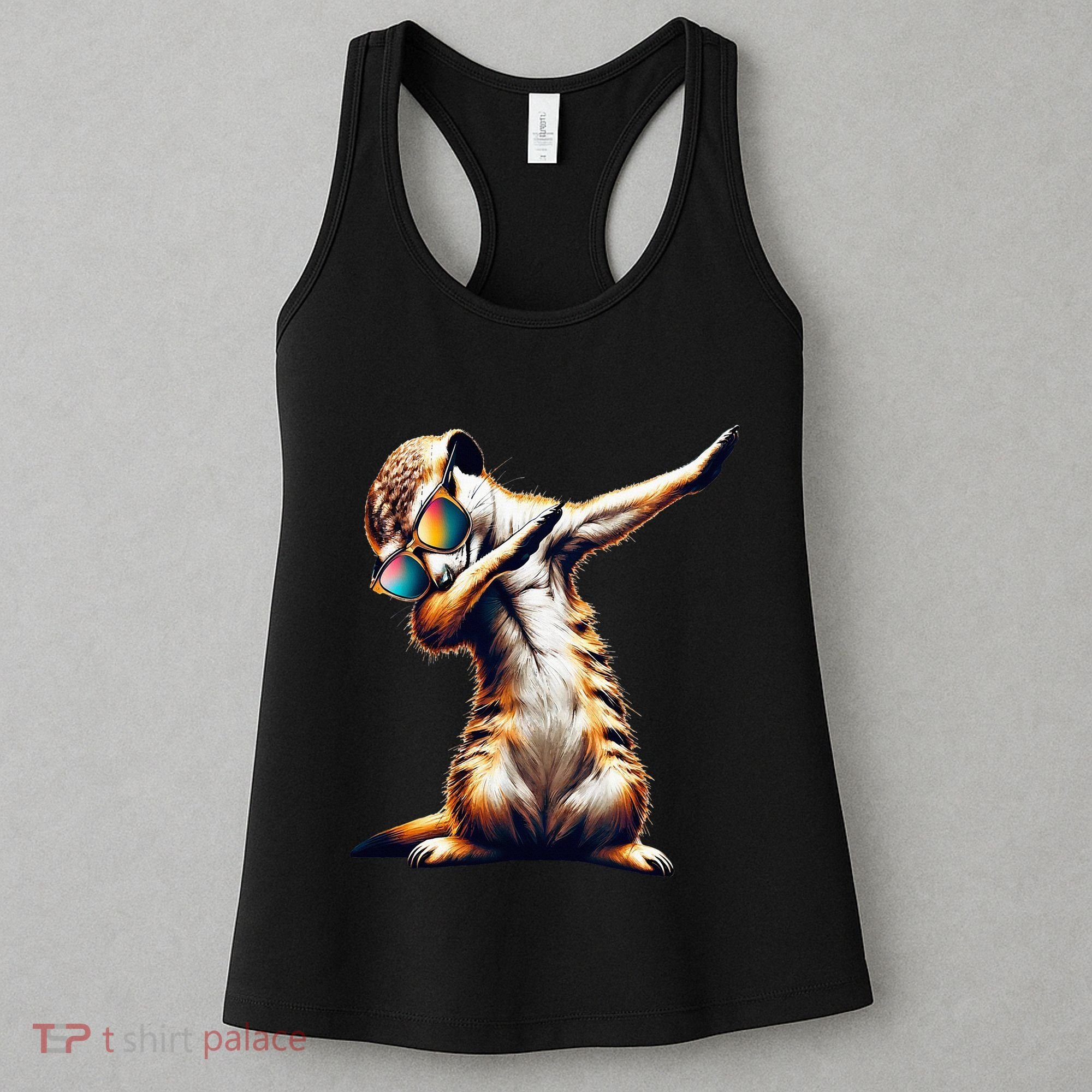 Dabbing Meerkat Dancing Dab Surikate Women's Tank Top