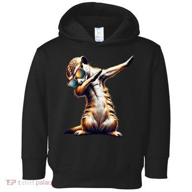 Dabbing Meerkat Dancing Dab Surikate Toddler Hoodie