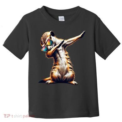 Dabbing Meerkat Dancing Dab Surikate Toddler T-Shirt