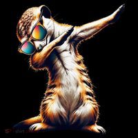 Dabbing Meerkat Dancing Dab Surikate Toddler T-Shirt thumb 4