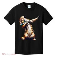 Dabbing Meerkat Dancing Dab Surikate Kids T-Shirt thumb 0