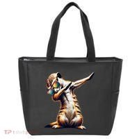 Dabbing Meerkat Dancing Dab Surikate Tote Bag thumb 0