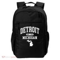 Detroit Michigan Est. 1701 Varsity Backpack thumb 0
