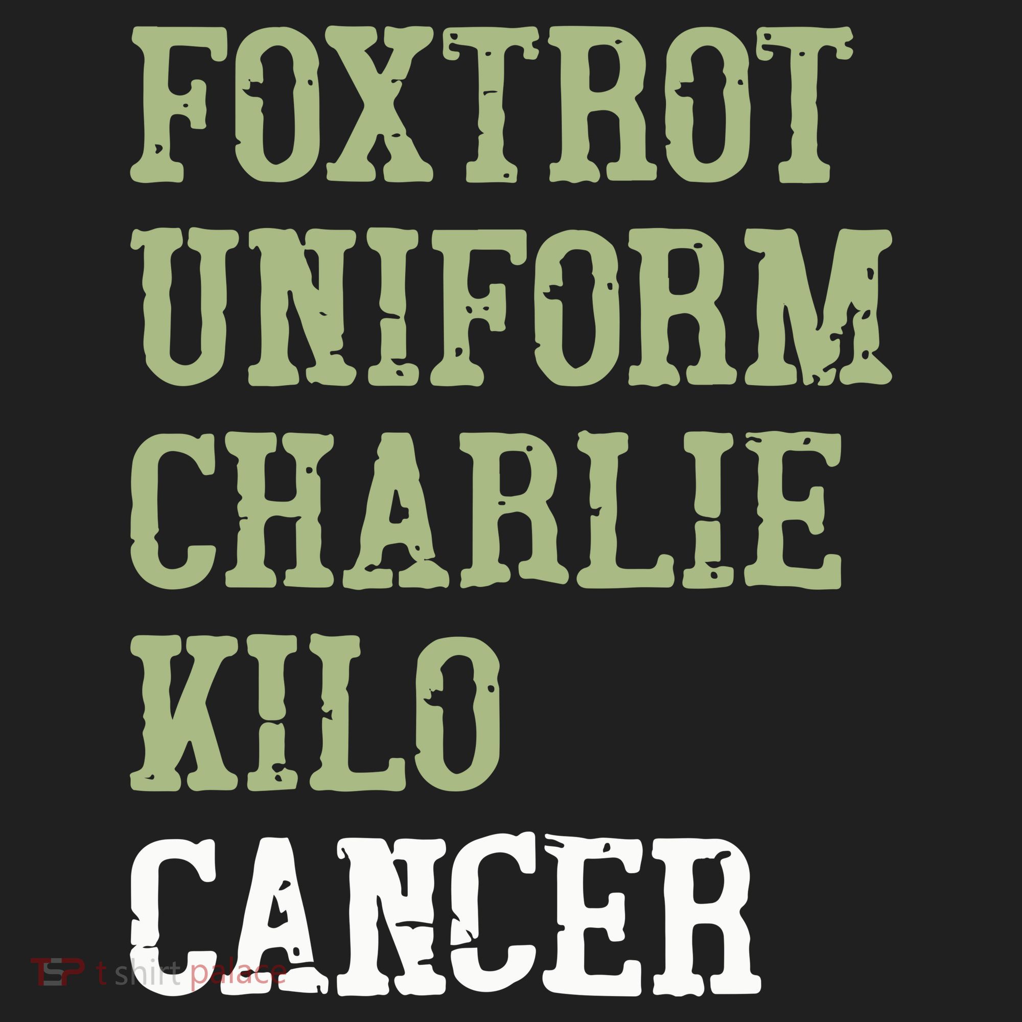 Dave Mustaine Foxtrot Uniform Charlie Kilo Cancer Beanie
